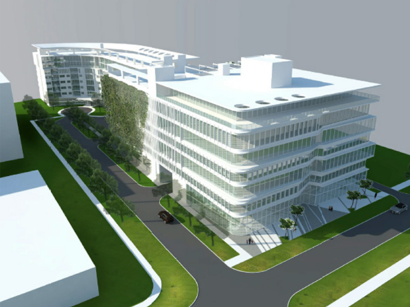 Aventura Greynolds Village — mixed-use site plan overview