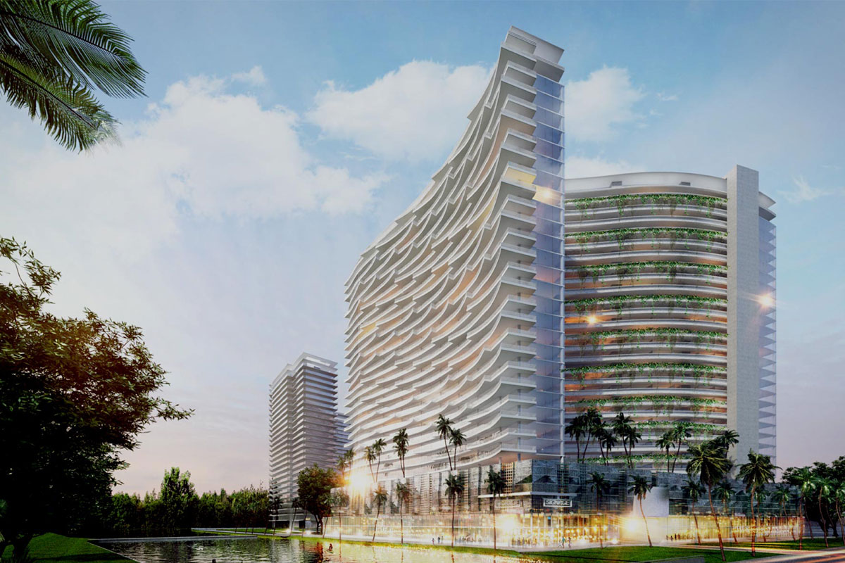 Riverwalk development view 1